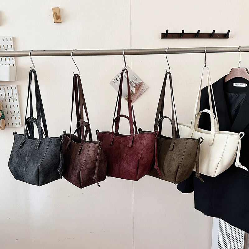 Small PU Leather Shoulder Bags for Women 2026 Luxury Designer Crossbody Bag Females Brand Retro New Handbags and Purses Tote Bag