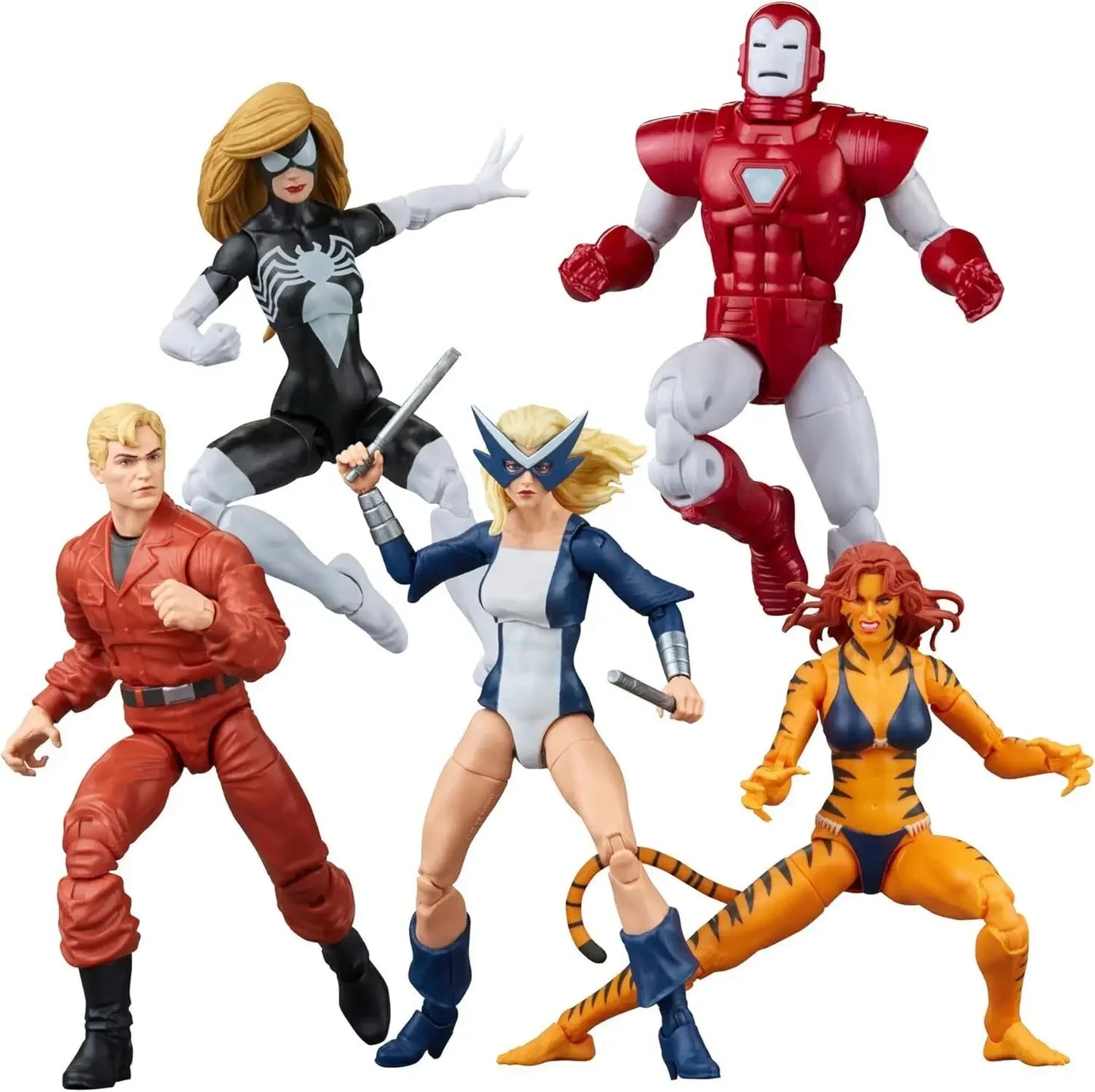 In Stock Marvel Legends The West Coast Avengers Collection 5 Pack Action Figure Model Toy Hobby Gift