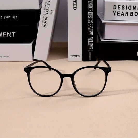 1pc Retro Full-Rim Square Frame Glasses - Lightweight Unisex Eyewear for Men & Women Fashion GlassesValentine's Day Gift