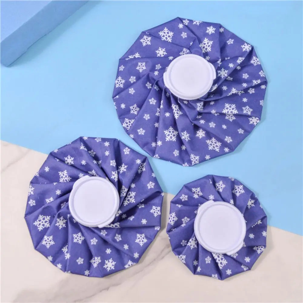 Ice Pack Reusable Ice Bags No-Leak Elastic Breathable Hot Water Bag For Hot & Cold Therapy, Cold And Heat Ice Bag (6"/9"/11")