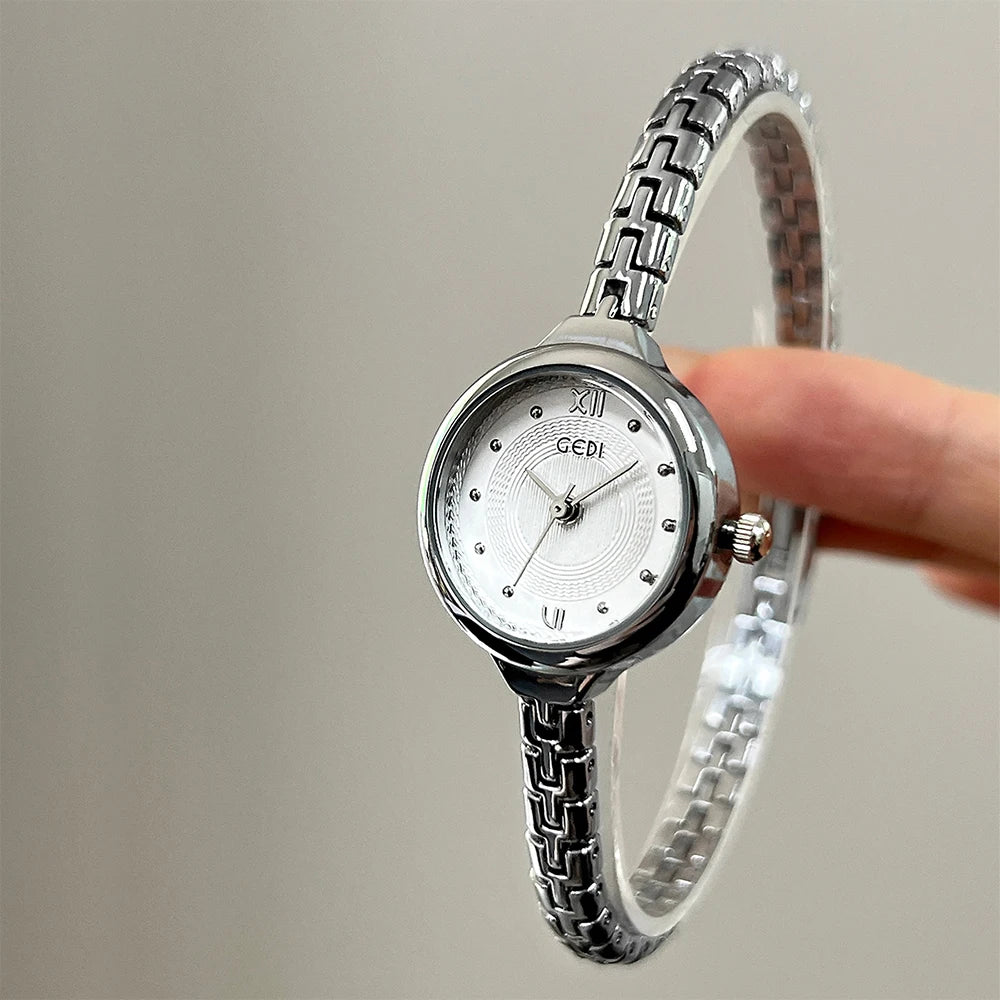 GEDI Women's Watch Luxury Women Bracelet Quartz Watches Ladies Small Wristwatches Vintage Watches for Woman Girlfriend