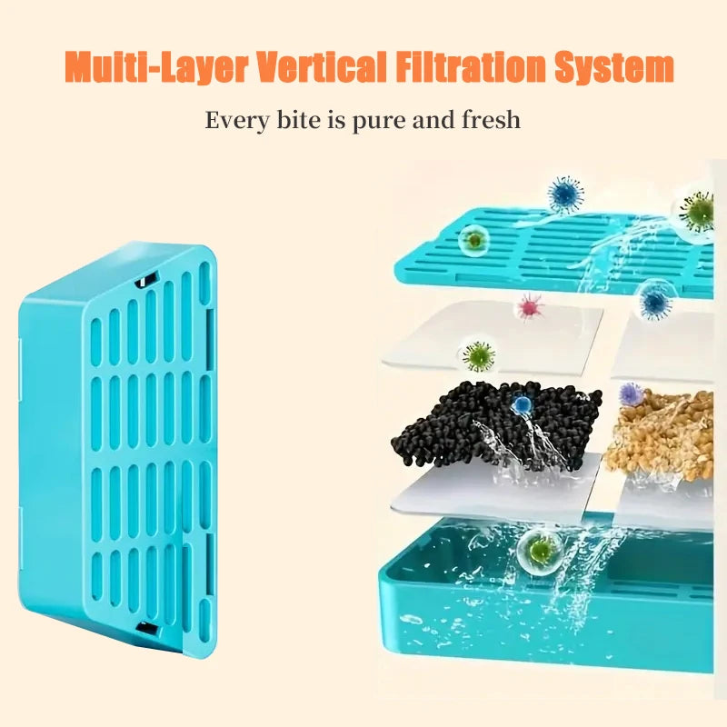 6/12pcs Smart Pet Water Dispenser Filter Cat Water Fountain Dispenser Filter