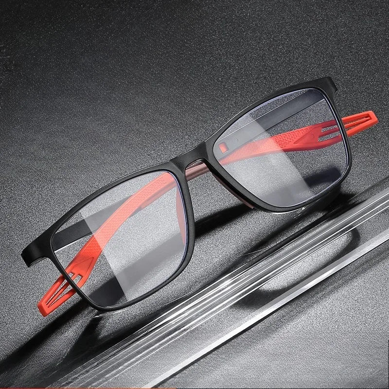 Reading EyeGlasses for Men TR90 Anti Blue Glasses Computer Reading Glasses with Grade +1.0 - +4.0