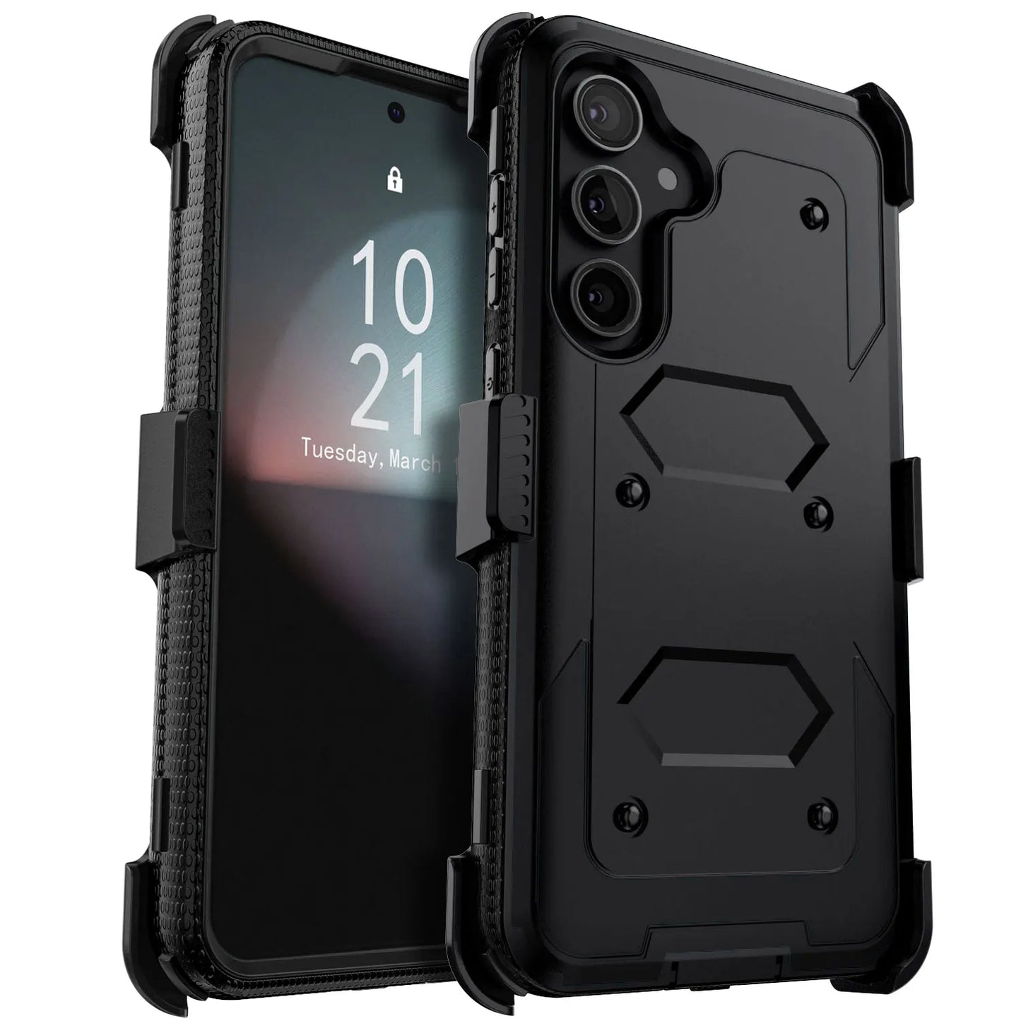 Samsung Galaxy S24/S24+/S24 Ultra/S24 FE Rugged Shockproof Heavy Duty Phone Case