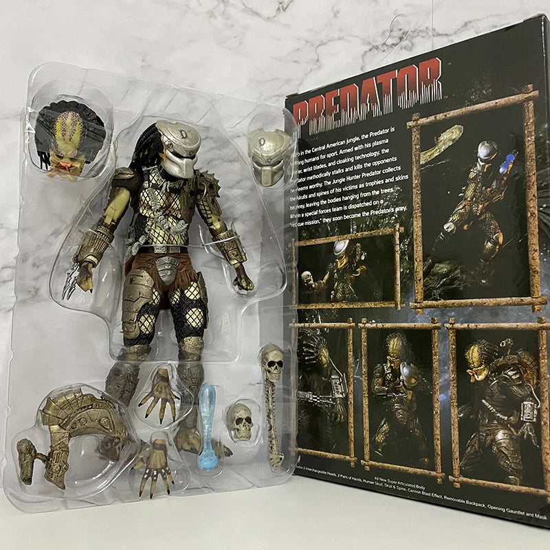 NECA Alien Jungle Hunter Predator Action Figure Model Toy Bookshelf