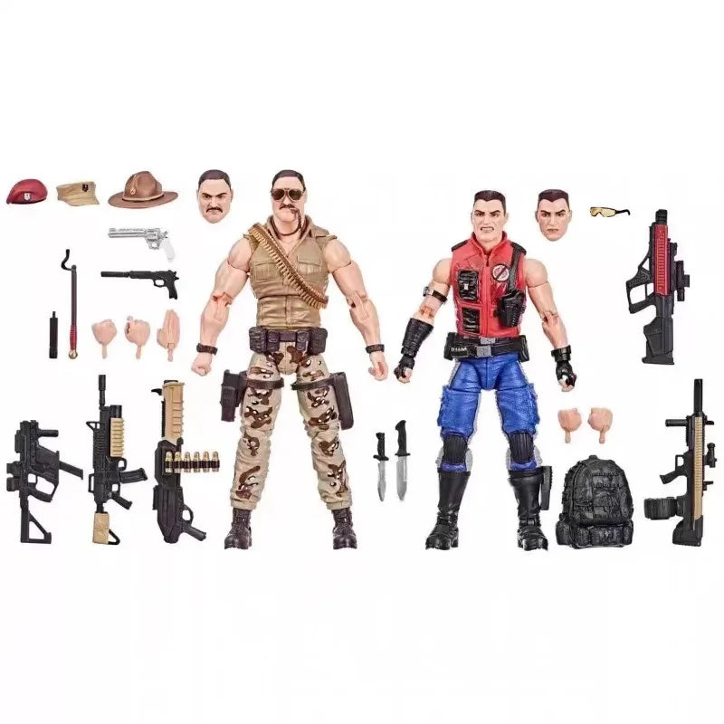 Original Hasbro G.I. Joe Classified Series 173 Sgt Slaughter & Felix 'Mercer' Stratton Action Toy Figure