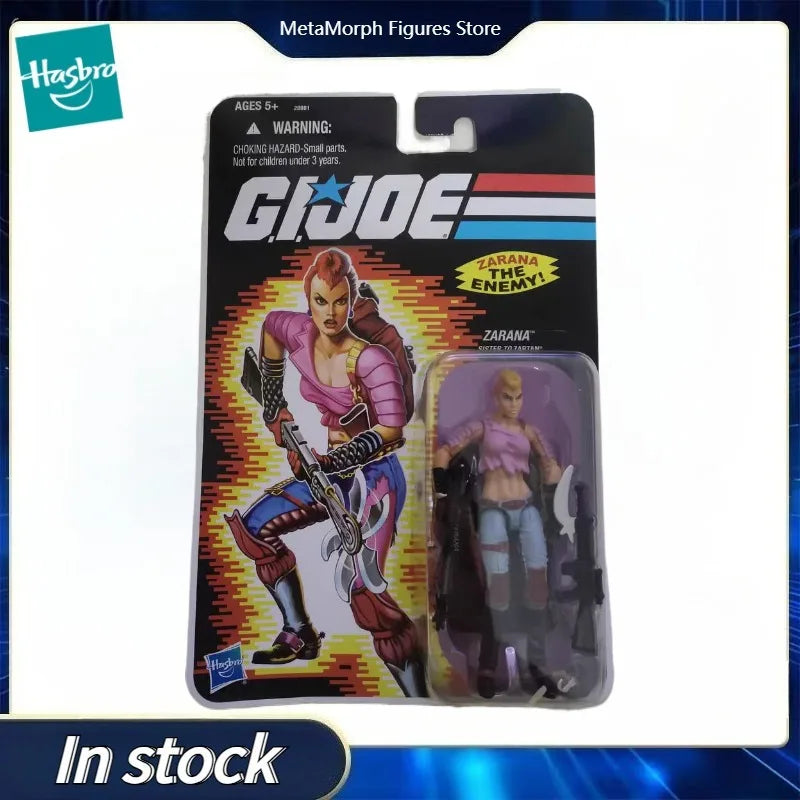 Original Hasbro G.I. Joe Classified Series ZARANA Anime Figure Toy Collection Model
