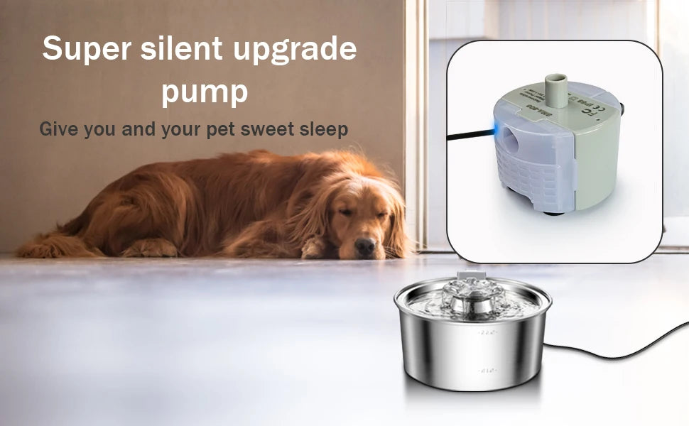 Pet Fountain Motor Submersible Pump Cat Water Drinker SMA-800 USB Water Pump