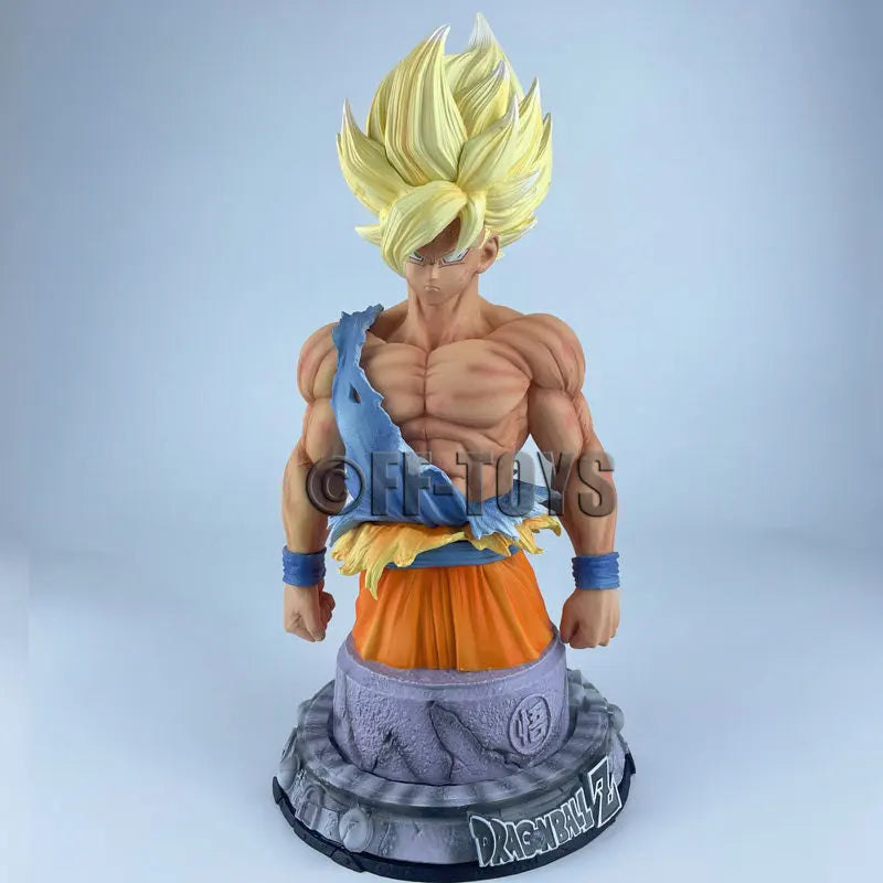 43CM Dragon Ball Z Figure Son Goku Namek Super Saiyan Figurine PVC Action Figures GK Statue Collection Model Toys for Children