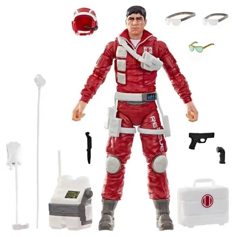Original Hasbro G.I. Joe Mole Rat/Brent 'Hit & Run' Scott/Bradley 'Big Lob' Sanders/Edwin 'Lifeline' Steen /Night-Viper Action