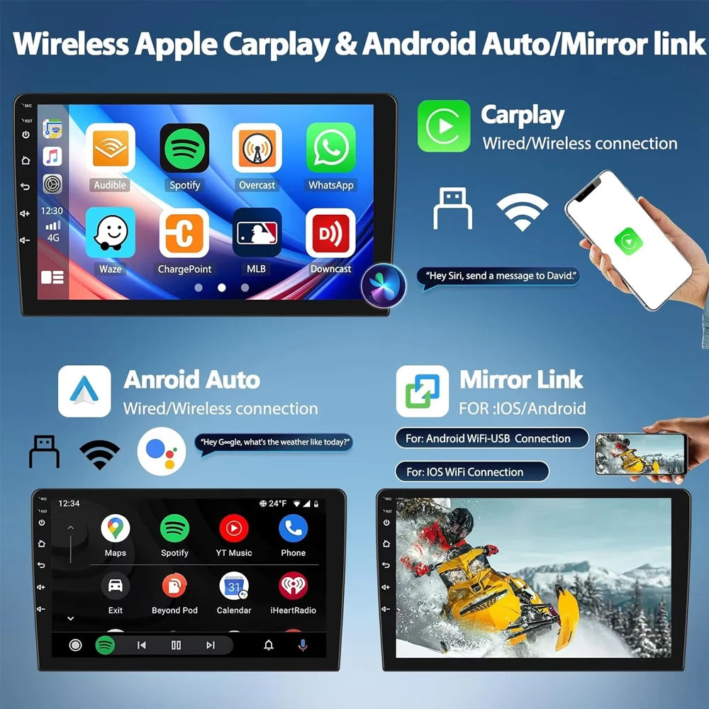 For VW Volkswagen Caravelle 6 T6 2015-2020 GPS DVD DSP Car Radio Multimedia Video Player Android 15 Auto Carplay Navigation
