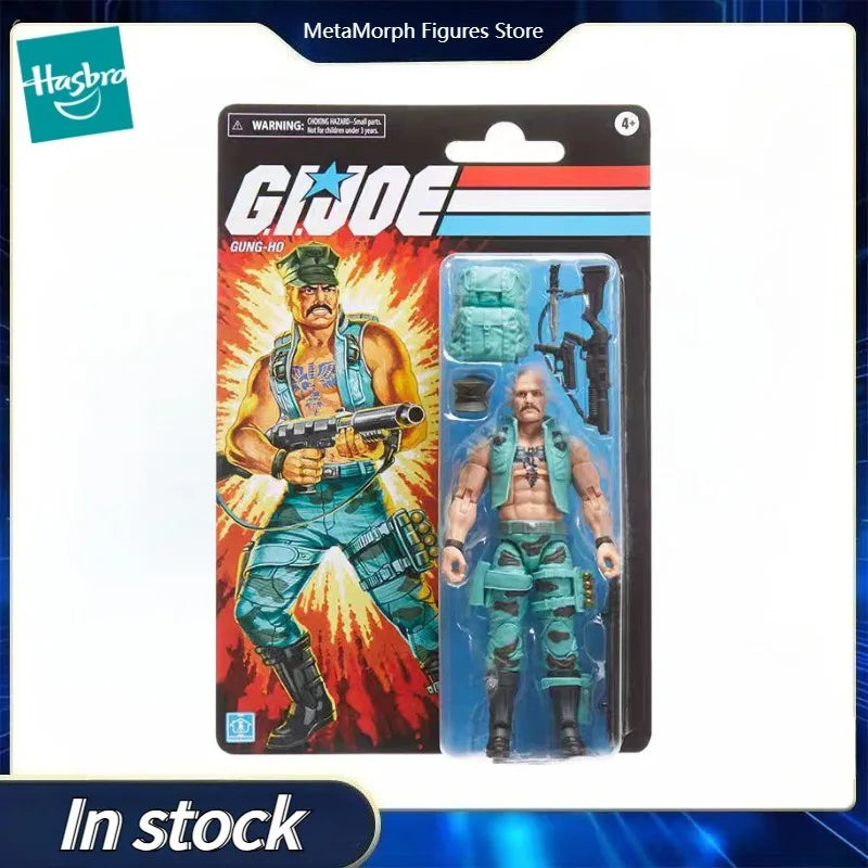 Original Hasbro G.I. Joe Classified Series GUNG-HO Action Toy Figure Model