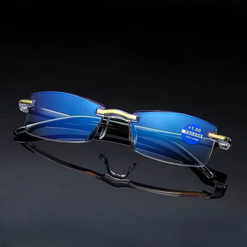 Square Classic Reading Glass Lenses +1.0~+4.0 Anti Radiation Glasses for Women