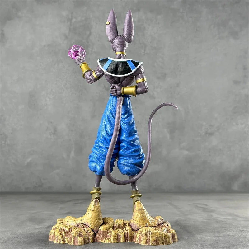 12" Dragon Ball Z Super God of Destruction Beerus Action Figures Collection