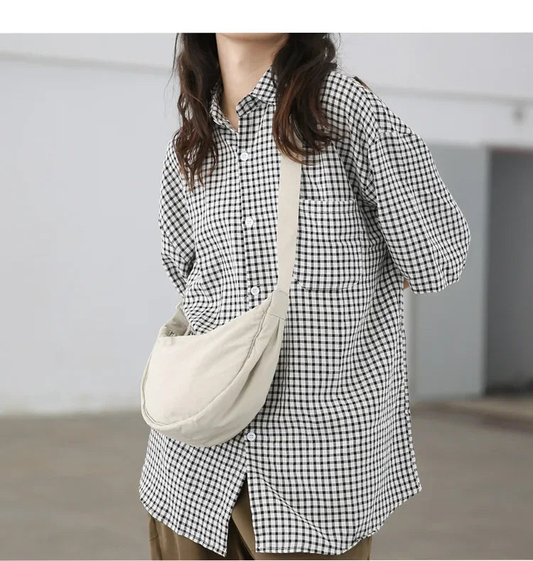 Nylon Waterproof Messenger Bag, Dumpling Multi-color High-quality Shoulder Bags