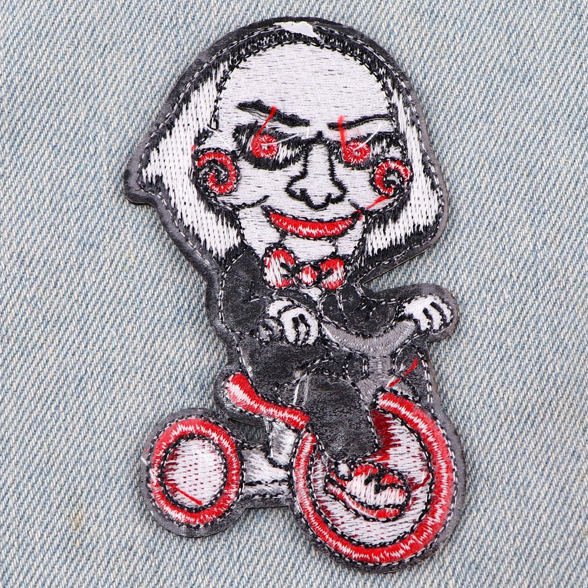 Horror Things Embroidery Patches For Clothing Patches For Clothes Halloween DIY Iron on Patch On Clothes Stickers