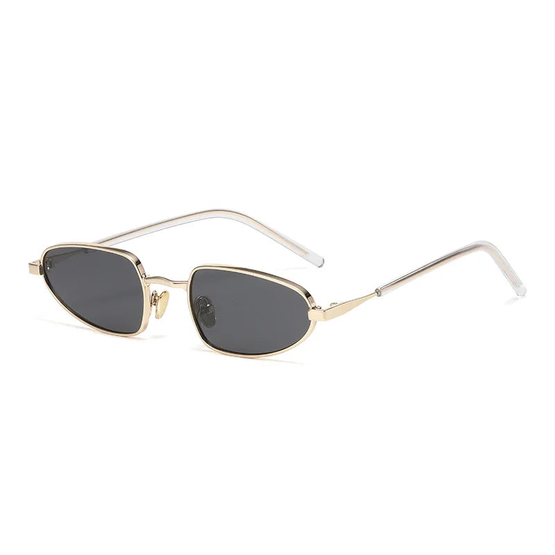 JNPCXI New Quality Ins Popular Fashion Cat Eye Women Sunglasses Shades UV400 Black Retro Candy Color Men Sun Glasses