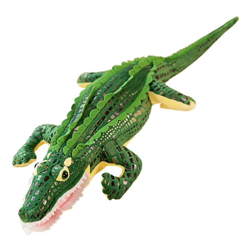 70/90cm Crocodile Plush Toy Stuffed Animal Realistic Alligator Plushie Dolls Ceative Soft Pillow Friend Birthday  Xmas Gifts