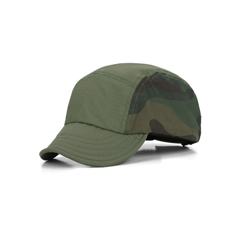 2266-New children's quick-drying hat - summer outdoor camouflage sports baseball cap for both boys and girls
