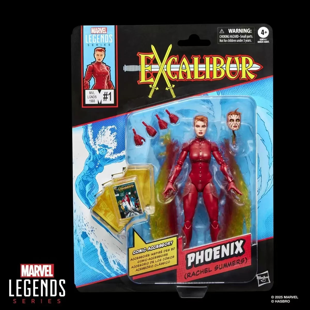 Original Hasbro Marvel Legends Series Phoenix (Rachel Summers) Anime Figure Toy Model Collection
