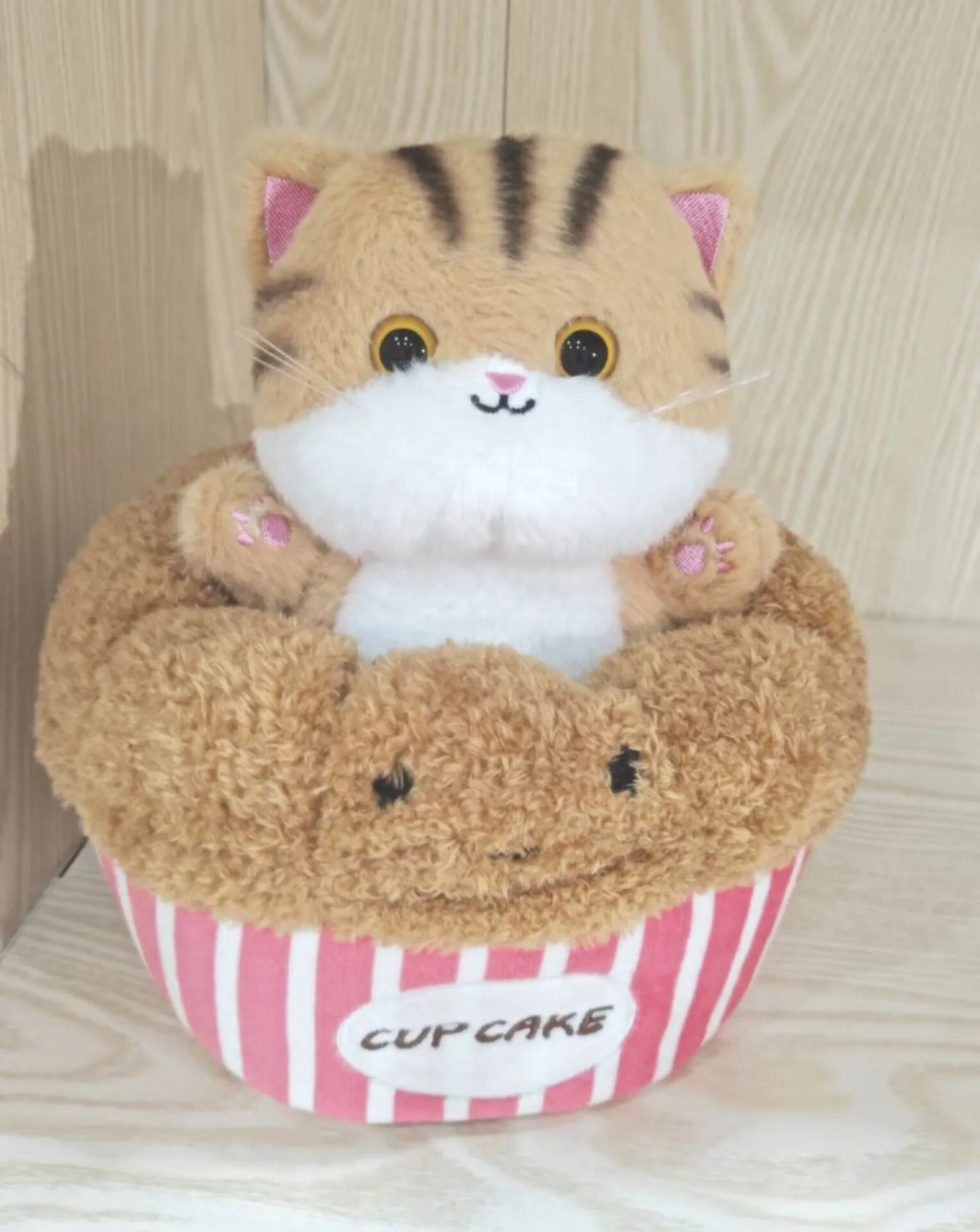 Kawaii Cat Plush Doll Toy Kitten's den Cartoon Ragdoll Cat Lucky Cat Siamese Cat Kitten  Stuffed Soft Animal Doll Gifts