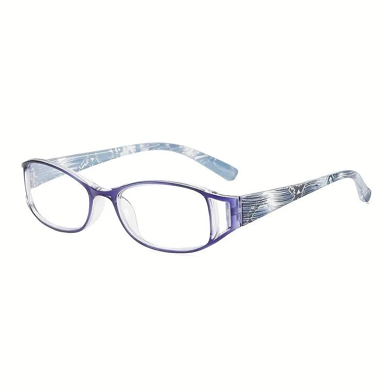 3 Piece Set of Comfortable Fashionable Reading Glasses Suitable for Women High-definition Lens Elegant Rectangular Frame