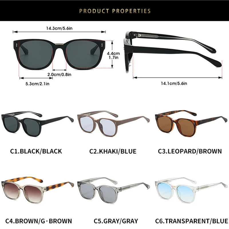 JNPCXI New Designer Square Sunglasses Men Women Fashion Tint Lens Stainless Steel Sun Shades UV400 Oculos Sol Feminino