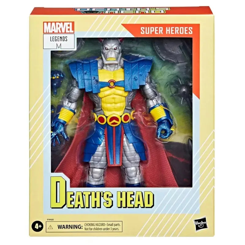 Original Hasbro Marvel Legends Series Super Heroes Deaths Head Action Figure Toy Collection Model