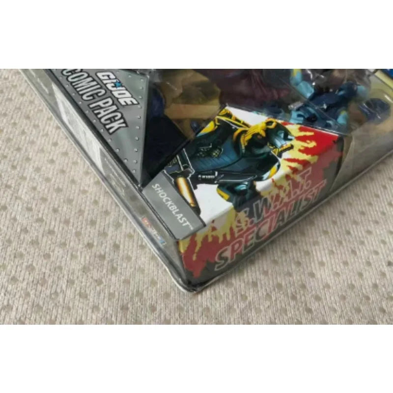 Original Hasbro G.I. Joe RESOLUTE COMIC PACK DESTRO & SHOCKBLAST Anime Figure Toy Collection Model