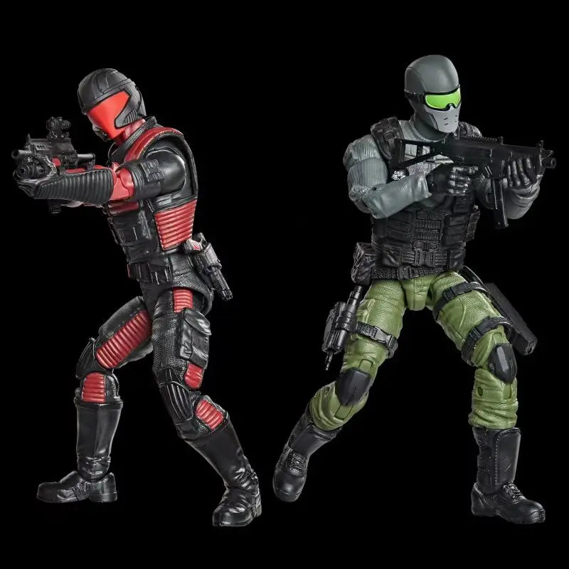 【Pre Sale】Original Hasbro G.I. Joe SNAKE EYES & VARMINT ATV VS.STEALTH VIPER & COBRA STEALTH FLIGHT POD (TRUBBLE BUBBLE) Action