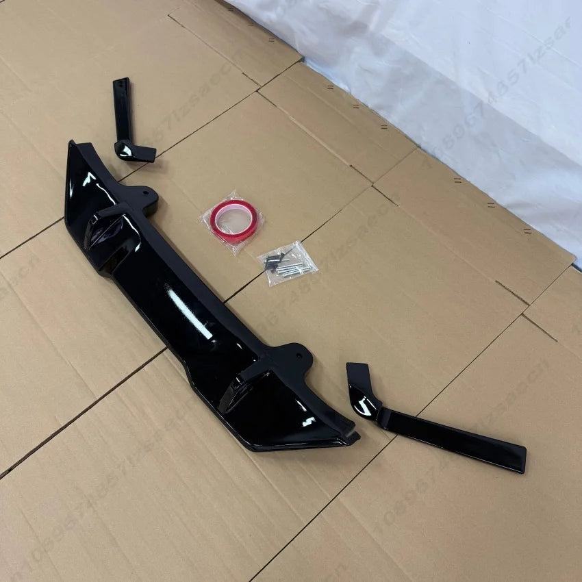 For BMW 2 Series F44 M Sport 220i 228i M225I M235 2020-2024 Car Rear Bumper Diffuser Lip Splitter Spoiler Body Kits Tuning Black