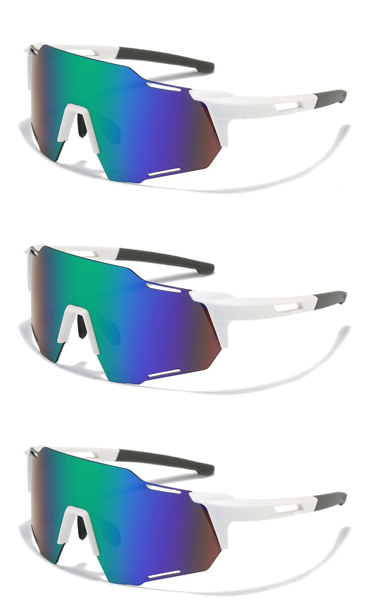 5pcs Outdoor Windproof Riding Glasses, Men's and Women's Sports, Road Cycling, Running Sports, Sunglasses