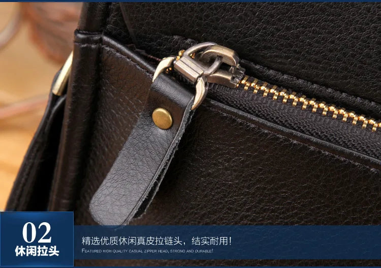 The Leisure Business Single Shoulder Bag Polo Vertical  Man Trend Inclined Shoulder Bag Сумка Мужская На Плечо Crossbody Bag