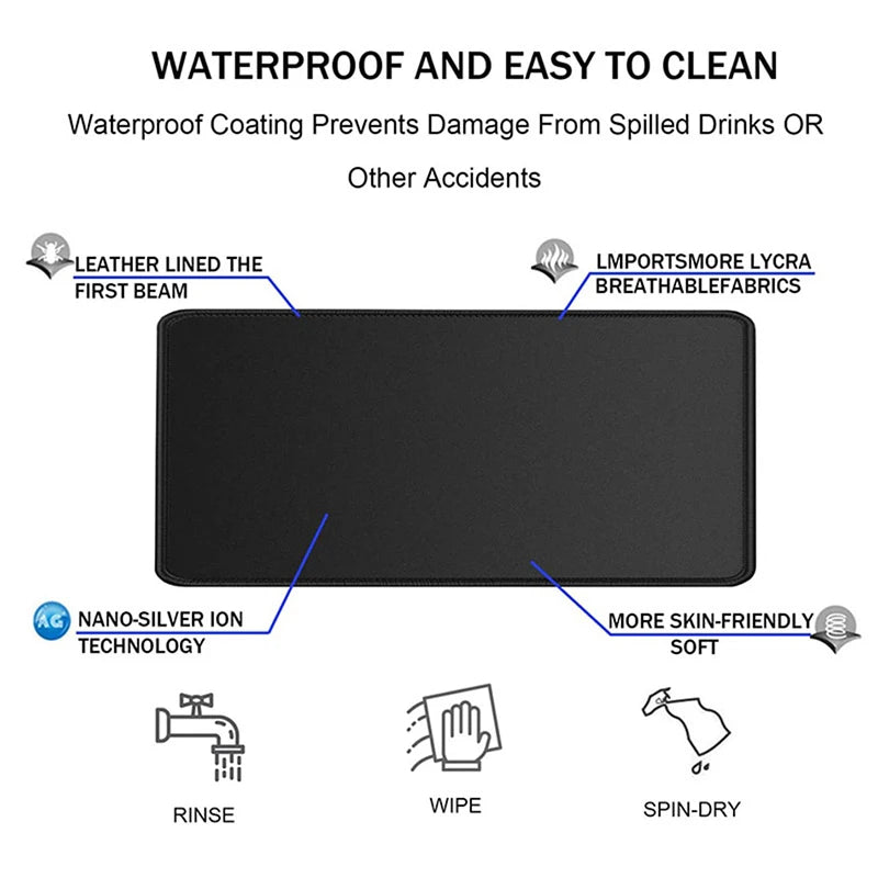 B-Batman MINISO Mouse Mat Desk Mat, Gaming Accessories Prime XXL Keyboard Pad 2