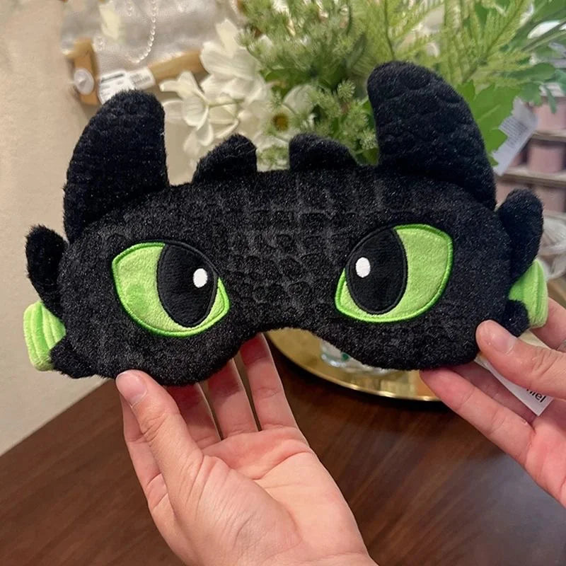 Toothless fashion Sleep Eye Mask Cute Blindfold Dragon Eye Cover Mask Eyepatch