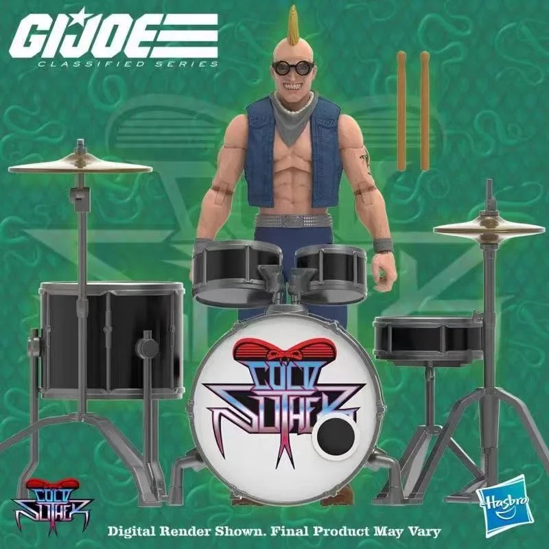 Original Hasbro G.I. Joe Classified Series THE SPRINGFIELD THE ATER COLD SLITHER Anime Figures Toys Models Collection