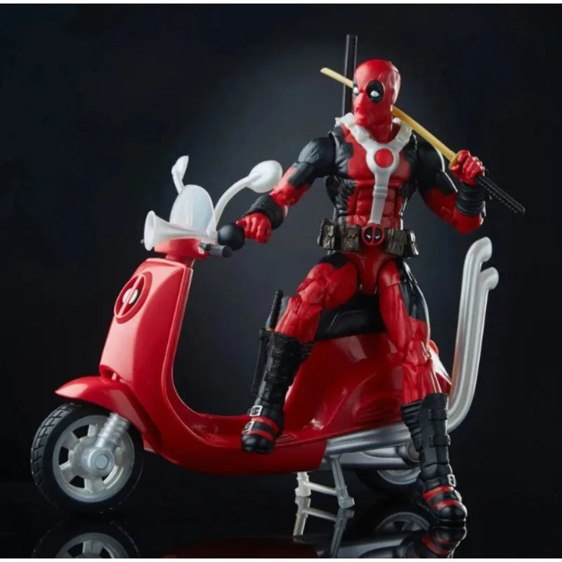 Original Hasbro Marvel Legends Series Deadpool Corps Anime Figure Toy Collection Gift