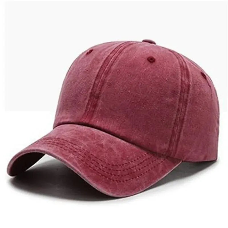 Fashion Solid Baseball Men's Caps, Streetwear Style Women Hat Snapback Casquette