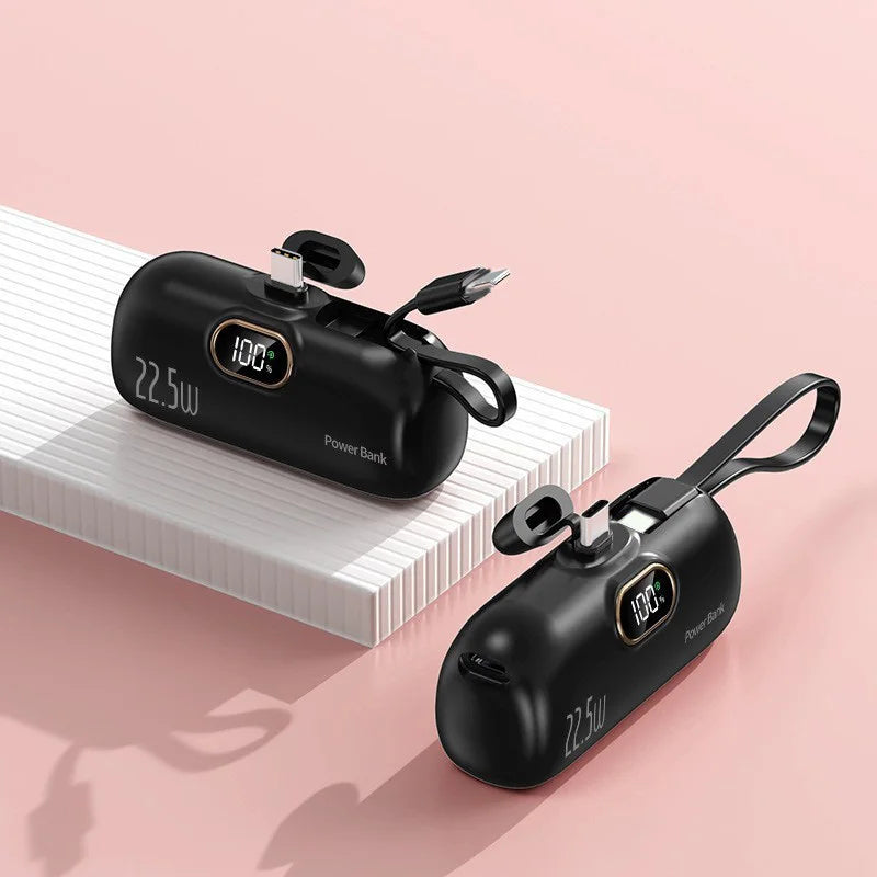 Portable 30000mAh Power Bank Mobile Mini External Battery Fast Charging Type-C