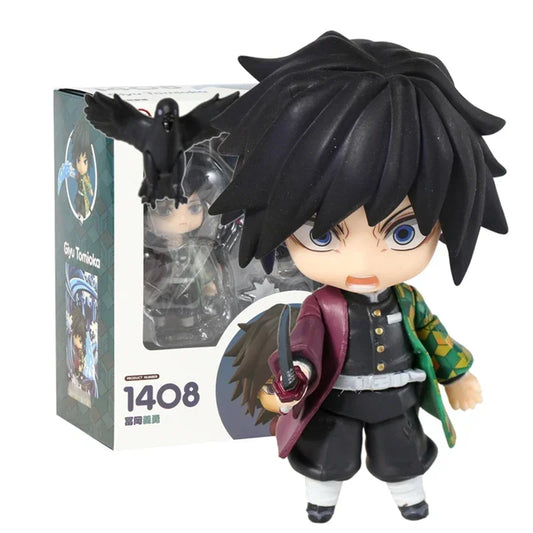 New 1408 Giyu Tomioka Koyoharu Gotouge Manga Series Demon Slayer Action Figures
