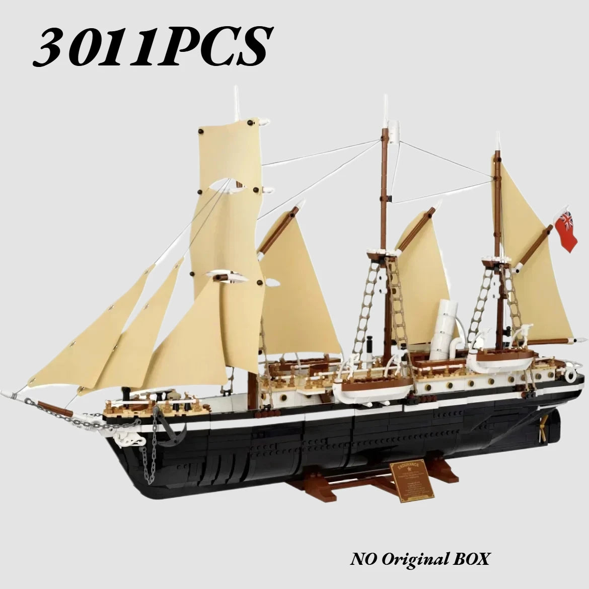 2025 The Endurance Explorer Ship Moc Building Blocks Diy Assemble Bricks Toys