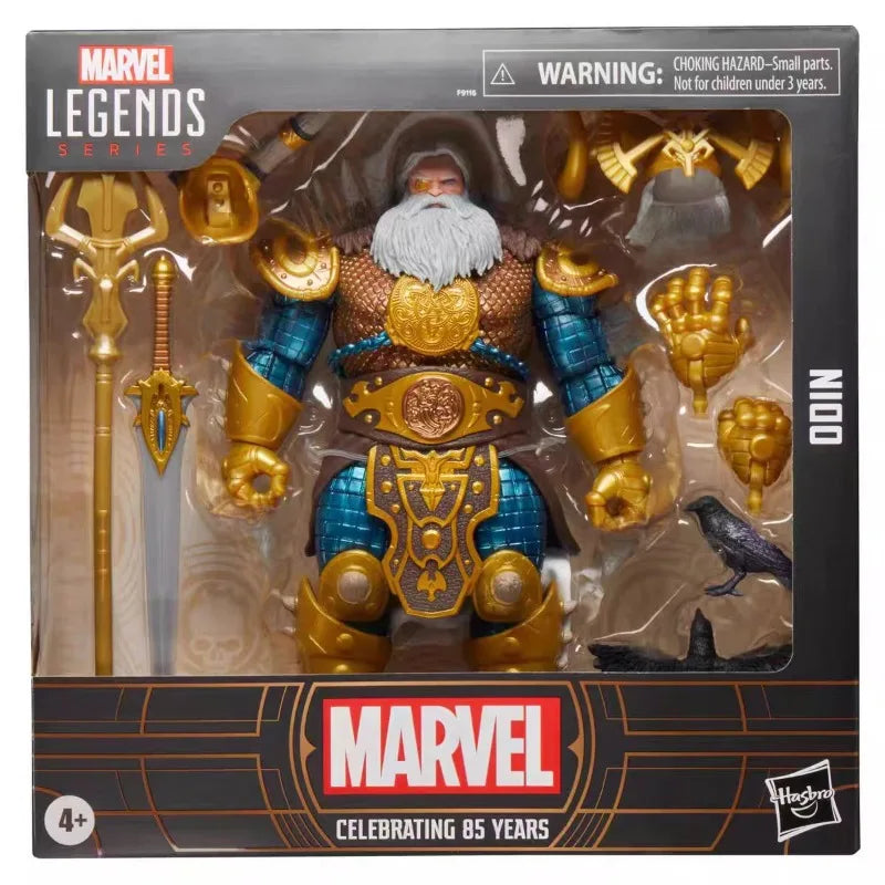 Original Hasbro Marvel Legends Series Celebrate 85 Years Odin Anime Figures Toys Collection Models