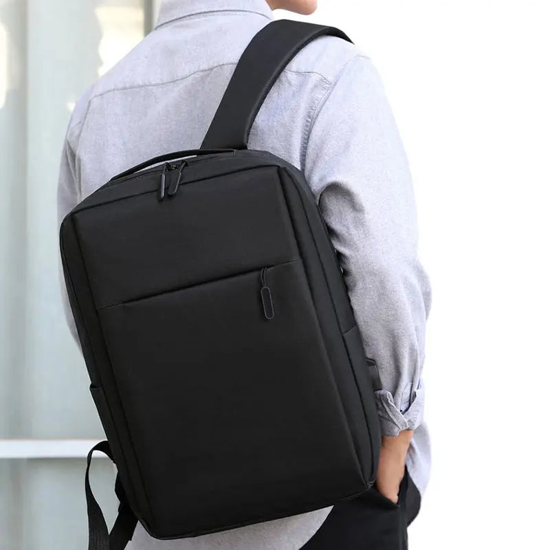 Versatile Business Bag USB Rechargeable School Bag Waterproof Laptop Bag Backpack