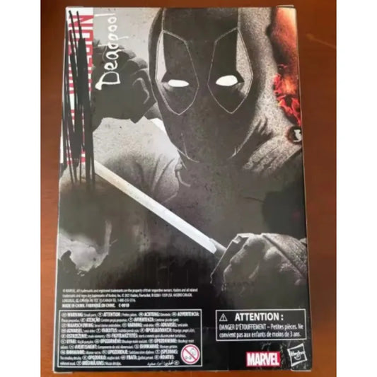 Original Hasbro Marvel Legends Series Deadpool Anime Figure Toys Collection Ornaments