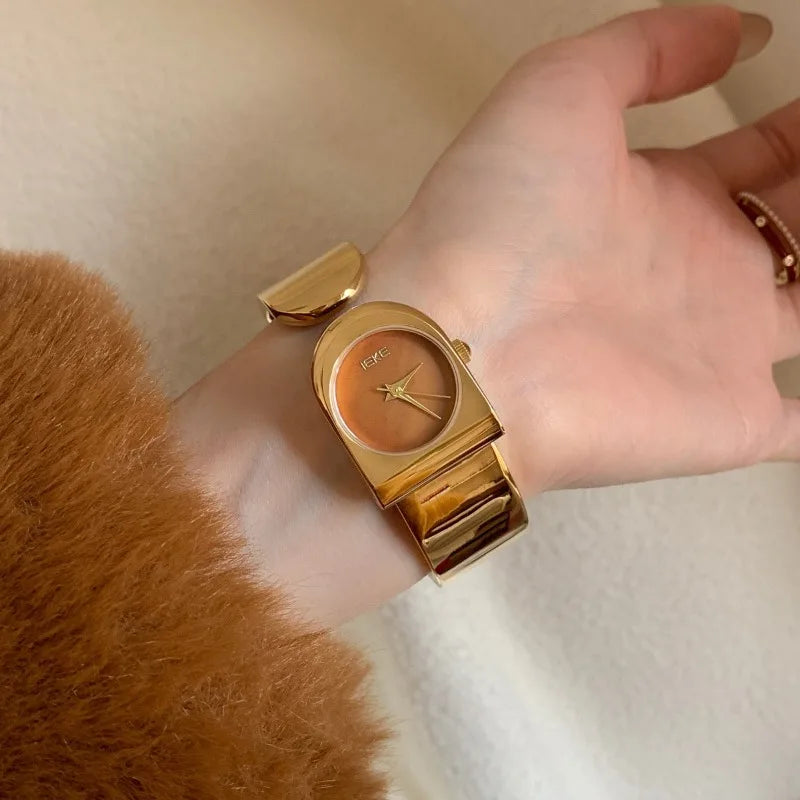 2026 Fashion Women's Watch Fashion Stainless Steel Bracelet Wristwtch Women's Quartz Watch Gift Suitable for Gifts Dropshipping