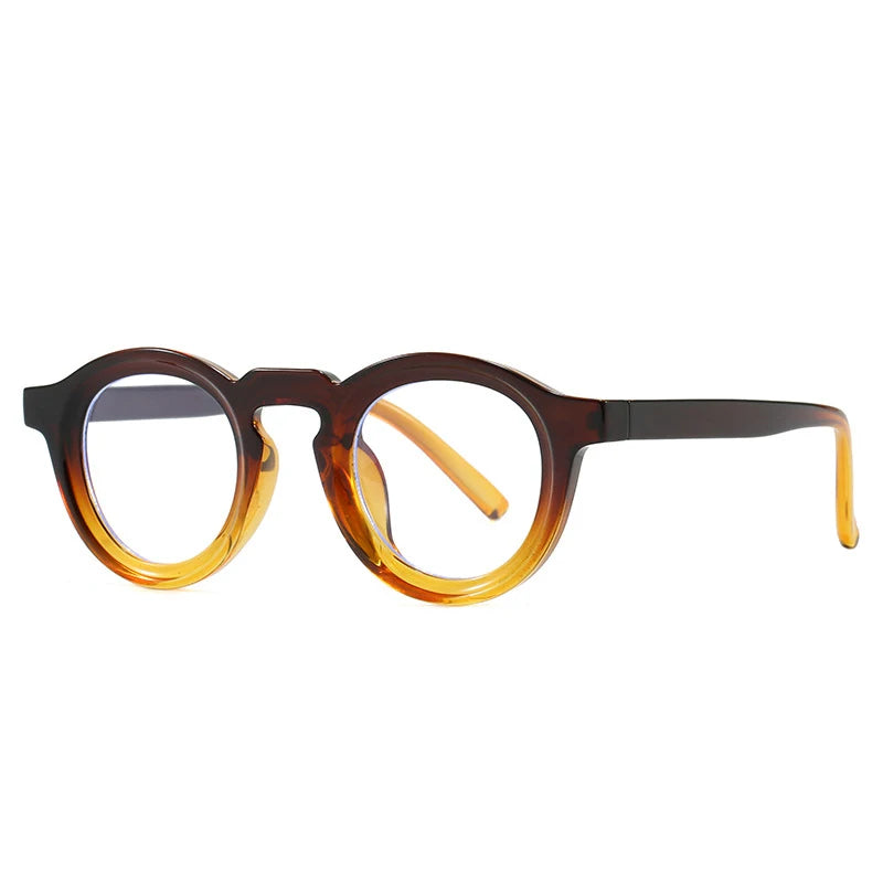 JNPCXI New Small Round Women Sunglasses Retro Black Yellow Punk Men Sun Glasses Shades UV400