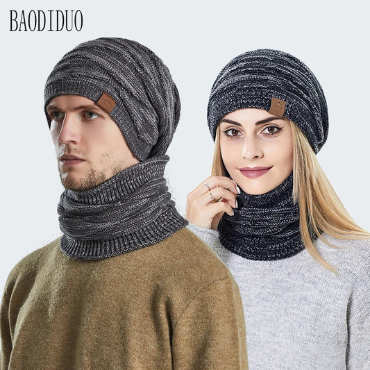 Xinbaoguan 60% acrylic 9846 European and American autumn and winter unisex popular warm woolen hat knitted hat pullover hat