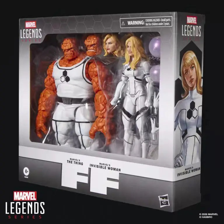 【Pre Sale】Original Hasbro Marvel Legends Series THE THING & INVISIBLE WOMAN Action Toy Figure Collection Model