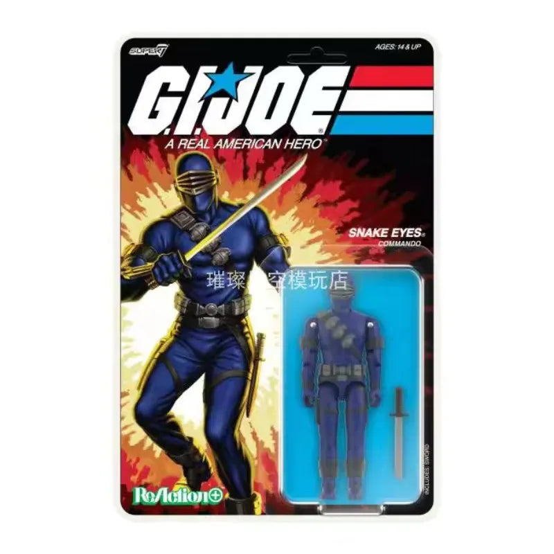 Original Hasbro G.I. Joe Classified Series WILD BILL/Cobra Commander/ZARTAN COLD SLITHER/SNAKE EYES Anime Figure Toy Collection