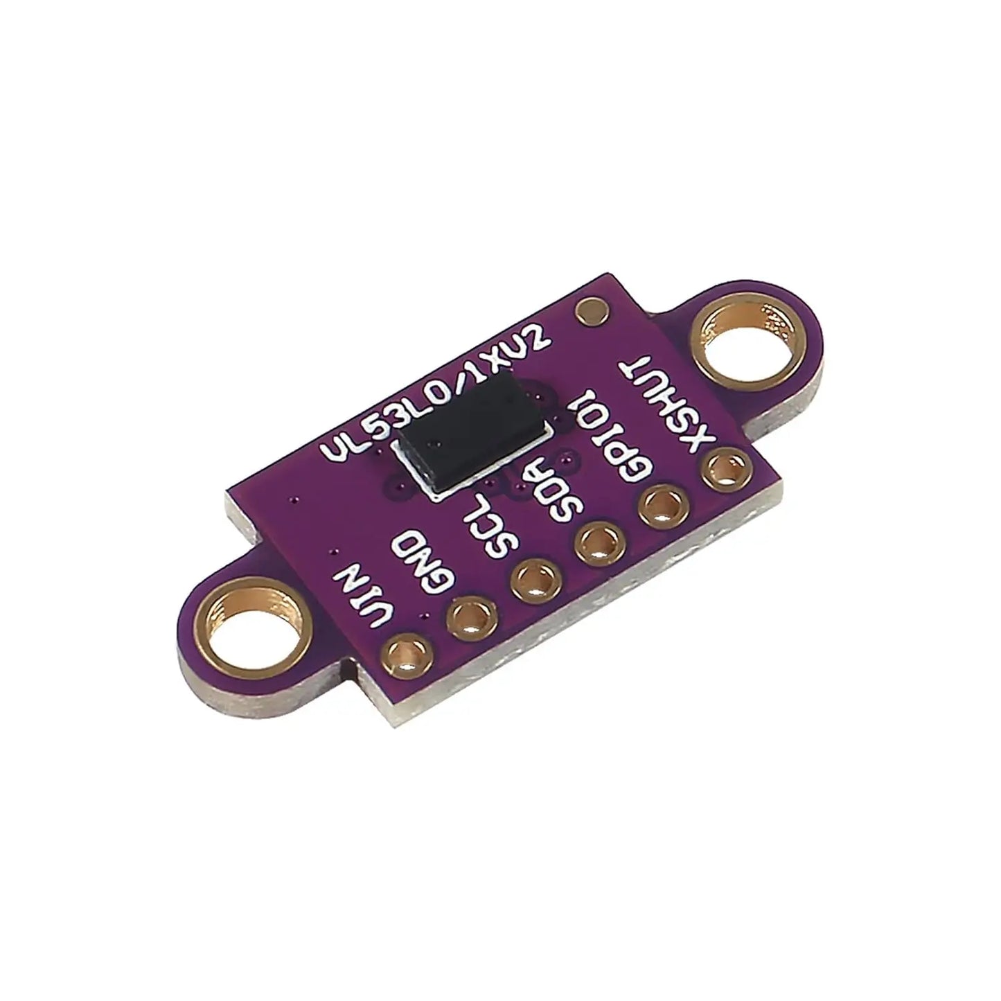 2PCS VL53L0X Ranging Sensor Module VL53L0X Time-of-Flight (ToF) Ranging Sensor Breakout 2.8-5V I2C IIC Interface Communication
